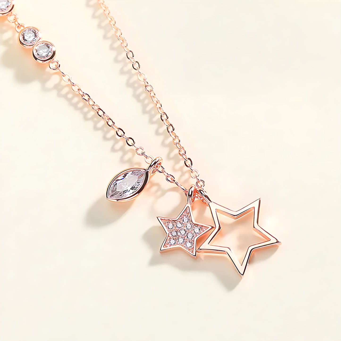 Starlight Zirconia Necklace
