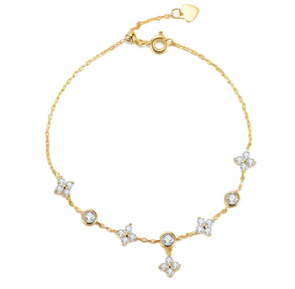 Four-Leaf Clover Bracelet