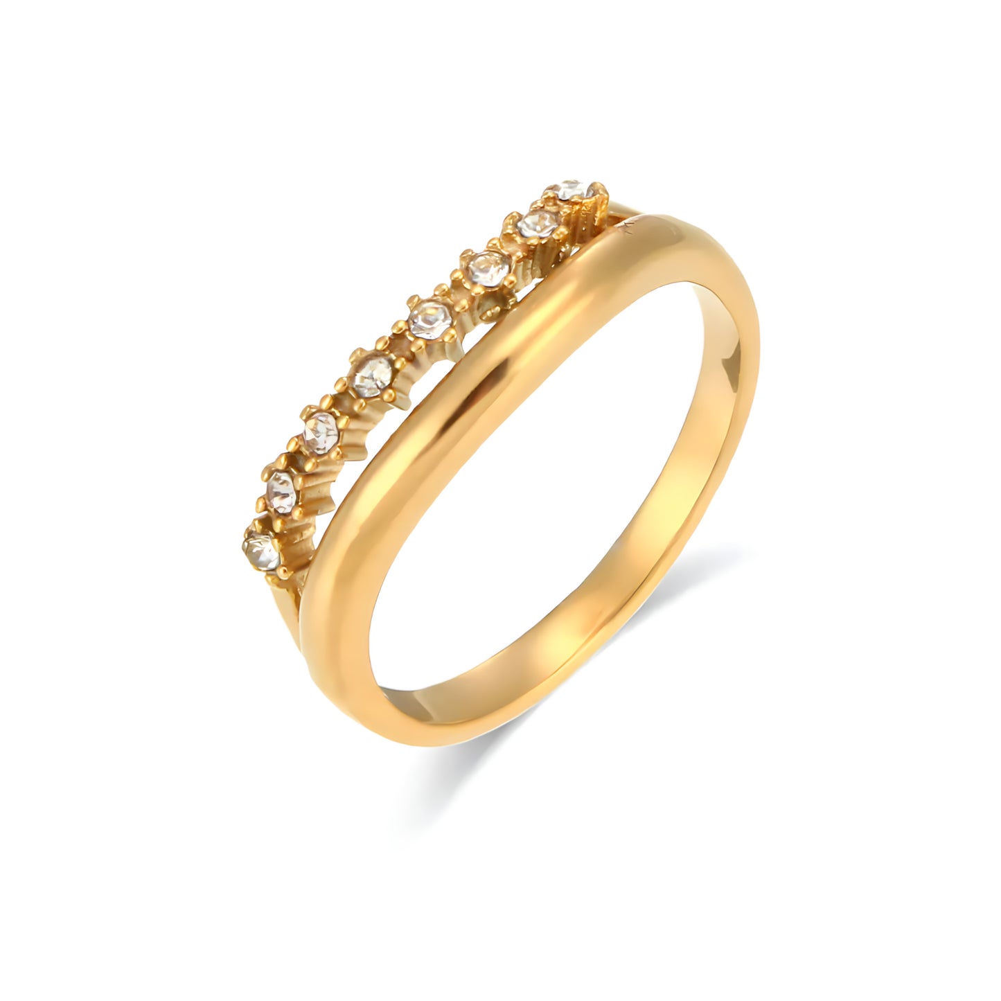 Diamond Amora Ring - Gold